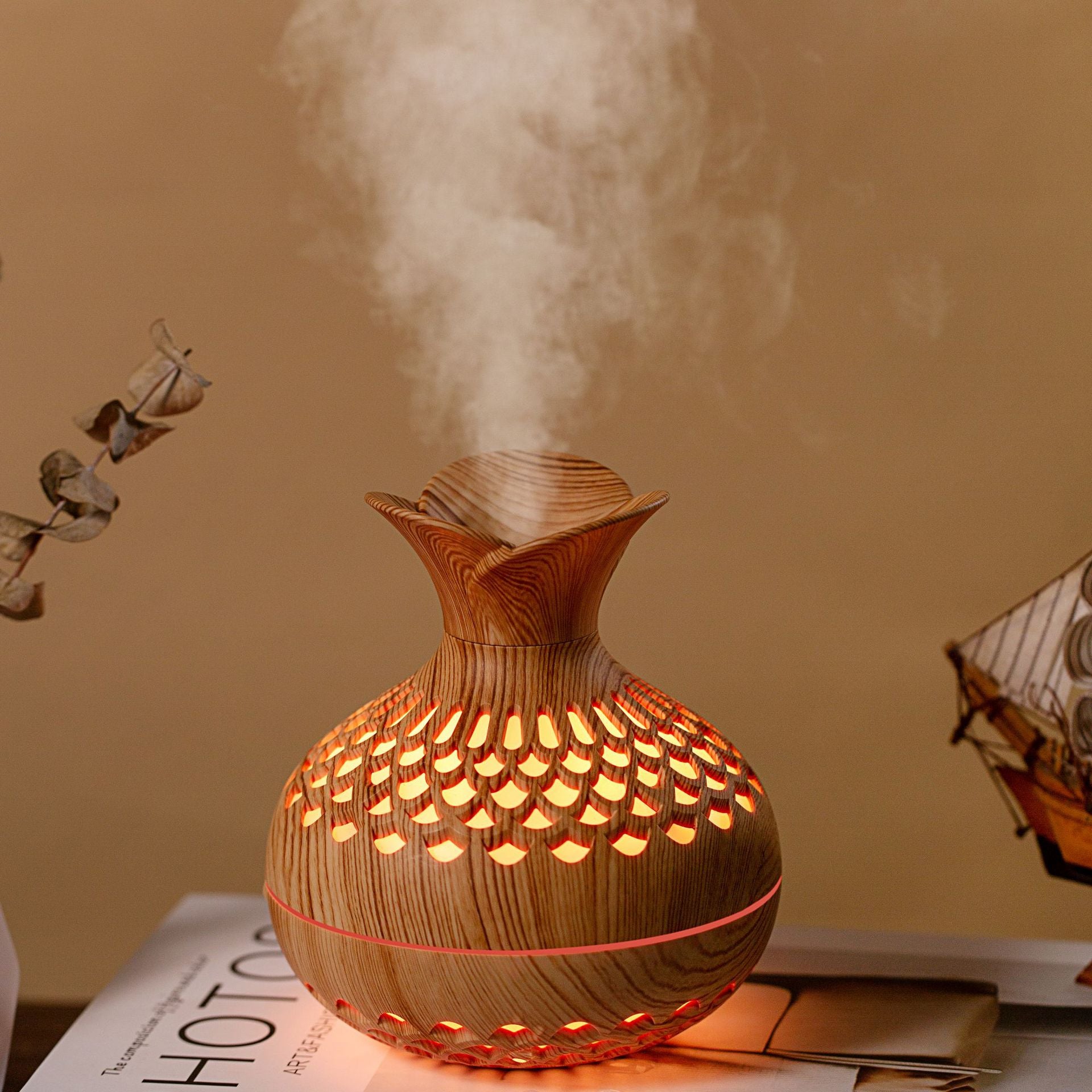 Humidificador y difusor aromático Flowie