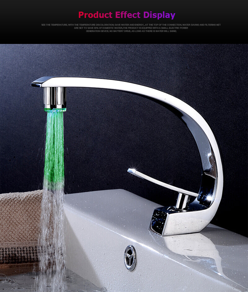 SmartFlow - Grifo LED Inteligente con Control de Temperatura